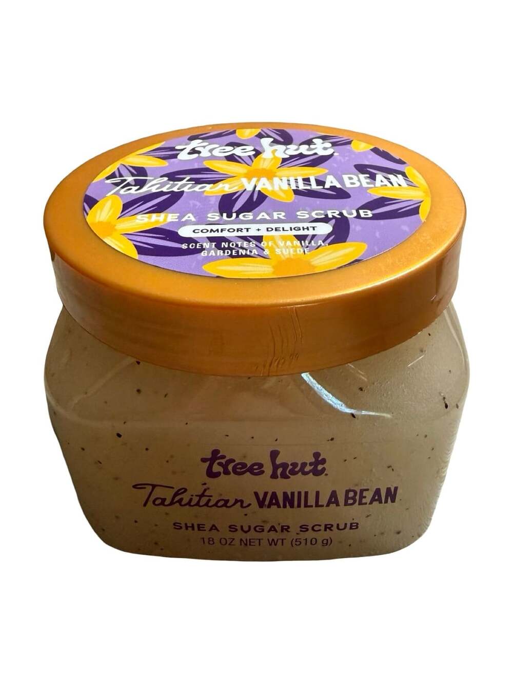 Tree Hut Tahitian Vanilla Bean Shea Sugar Scrub 18 Oz